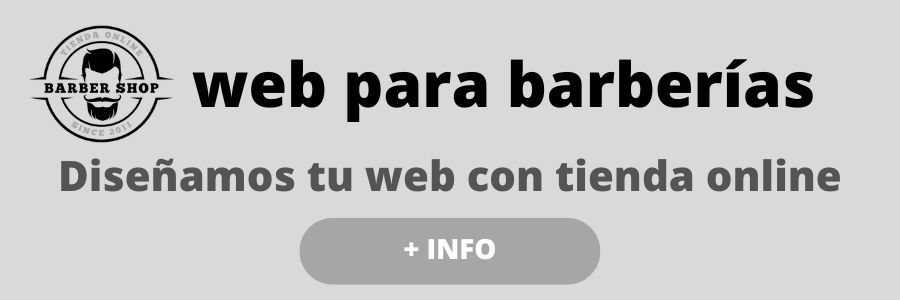 Diseño web y tienda online para barberías